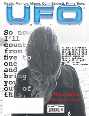 Cover of UFO Magazine Issue #154